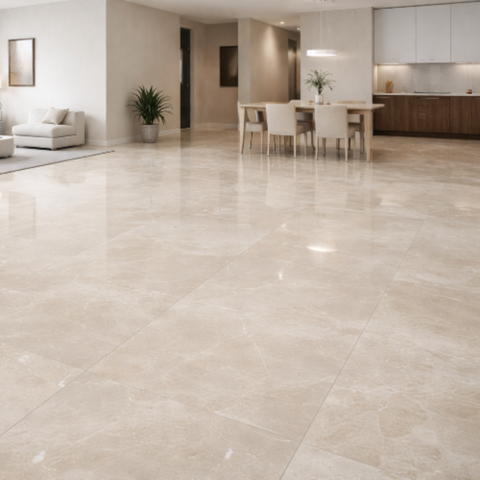 Botticino Classico Marble – Elegant Italian Beige Marble